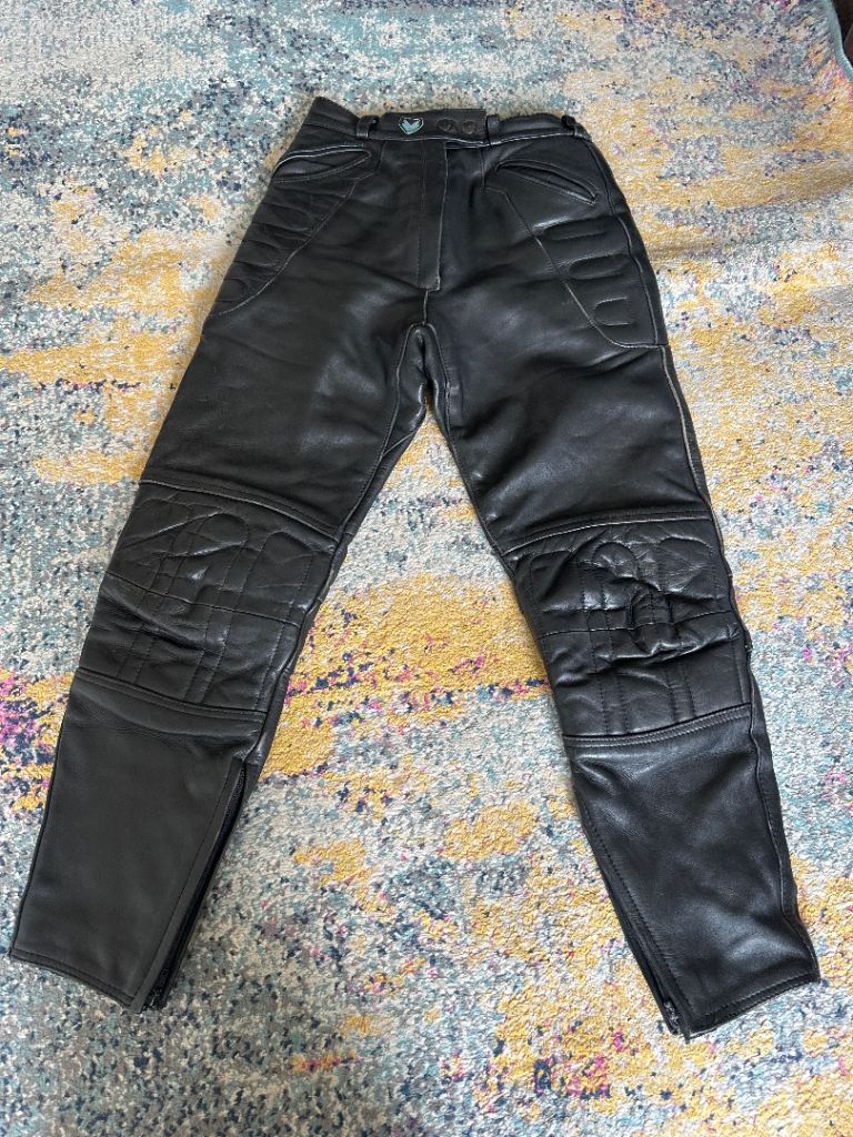 Frank Thomas Leather bike trousers 