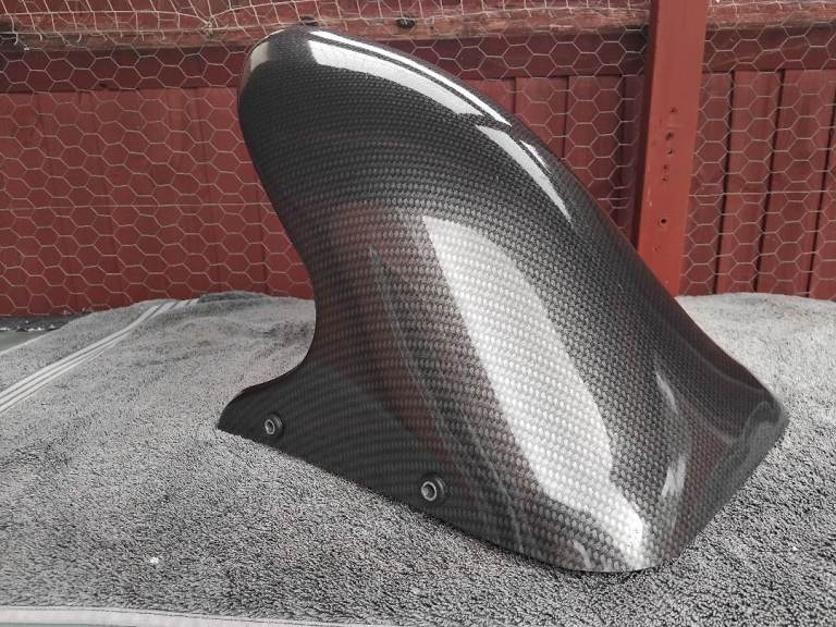Sportsbike Rear Hugger - Carbon fibre look