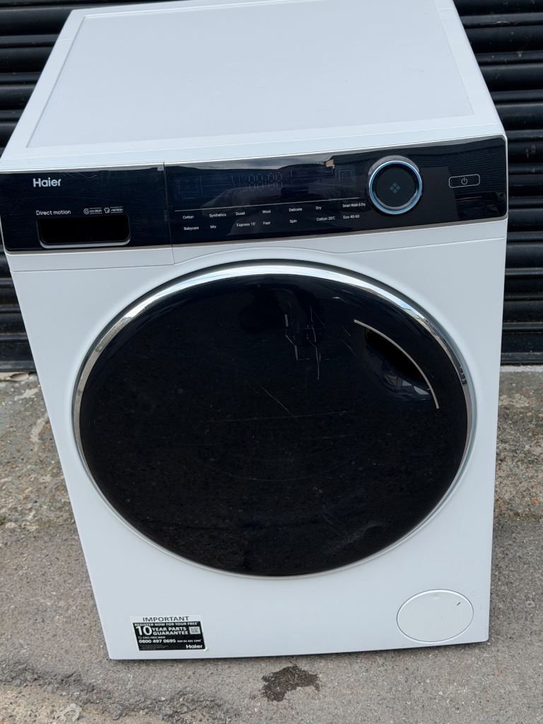 Haier HWD120-B14979 Washer Dryer – Good Condition