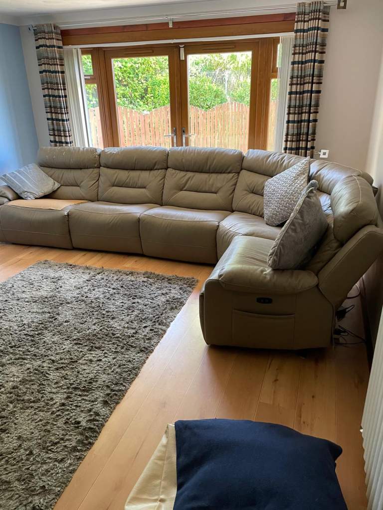 FREE - Corner reclining sofa and reclining two seater