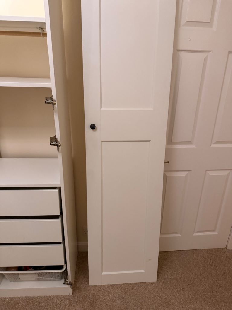 IKEA Hemnes / Pax / Grimo L shape corner wardrobe