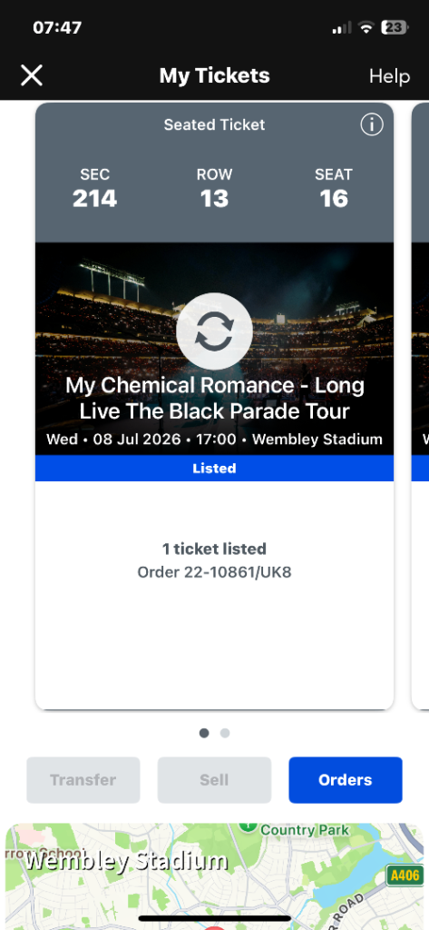 My chemical Romance tickets 