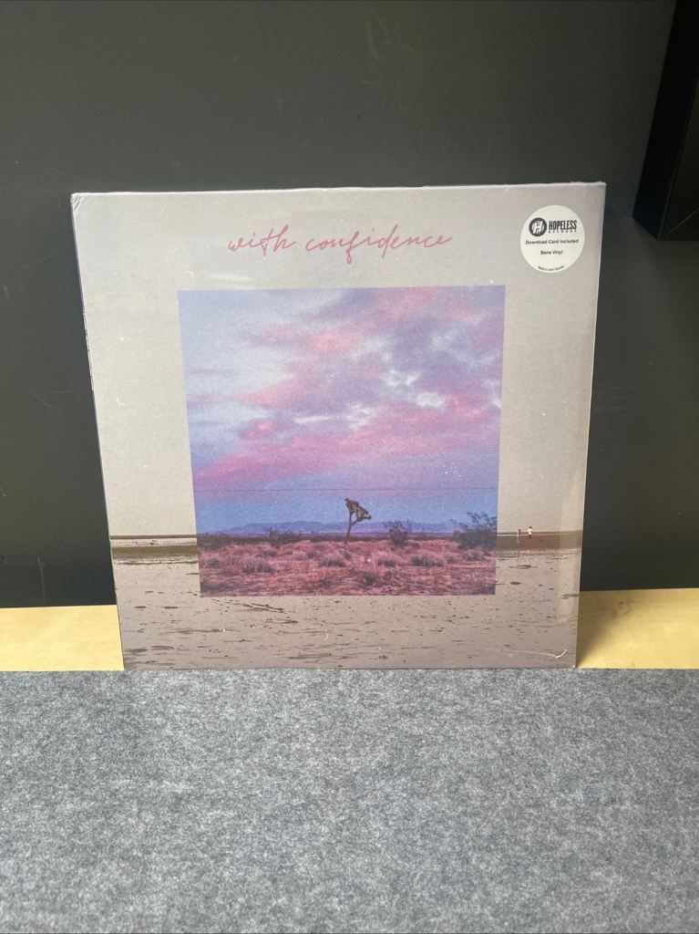With Confidence - Self Titled - 2021 US Press LP Bone Vinyl - SEALED