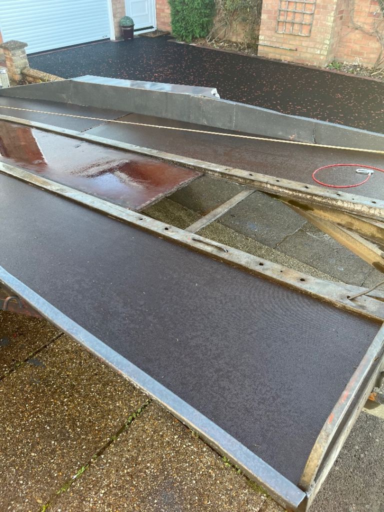 Car transporter trailer tilt bed twin axle