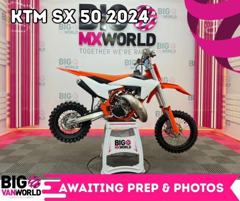 KTM SX 50 2024 - 66 Hrs - BIGMX SERVICE: NewTopEnd, SwingArm, Plastics &More
