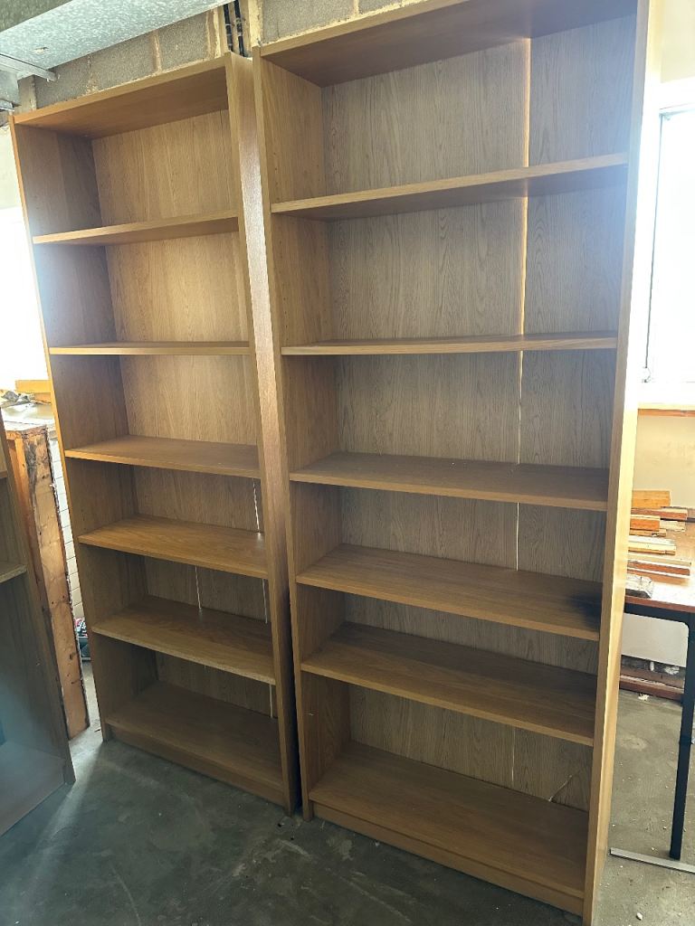 2x Bookcase 