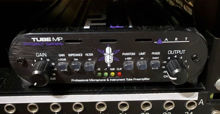ART Project Series Tube Mic Pre 