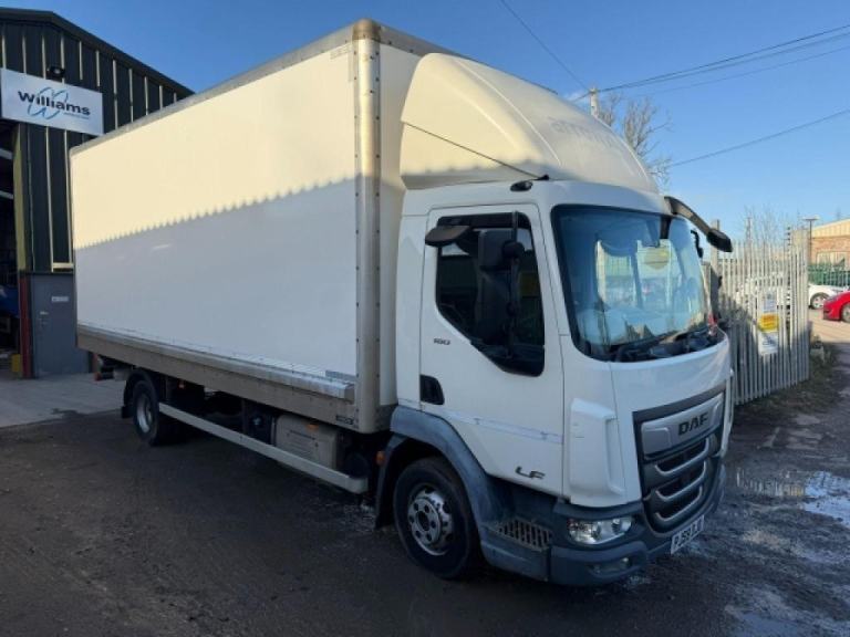 DAF LF 180 4x2 BOX TRUCK WITH TUCKAWAY TAIL LIFT