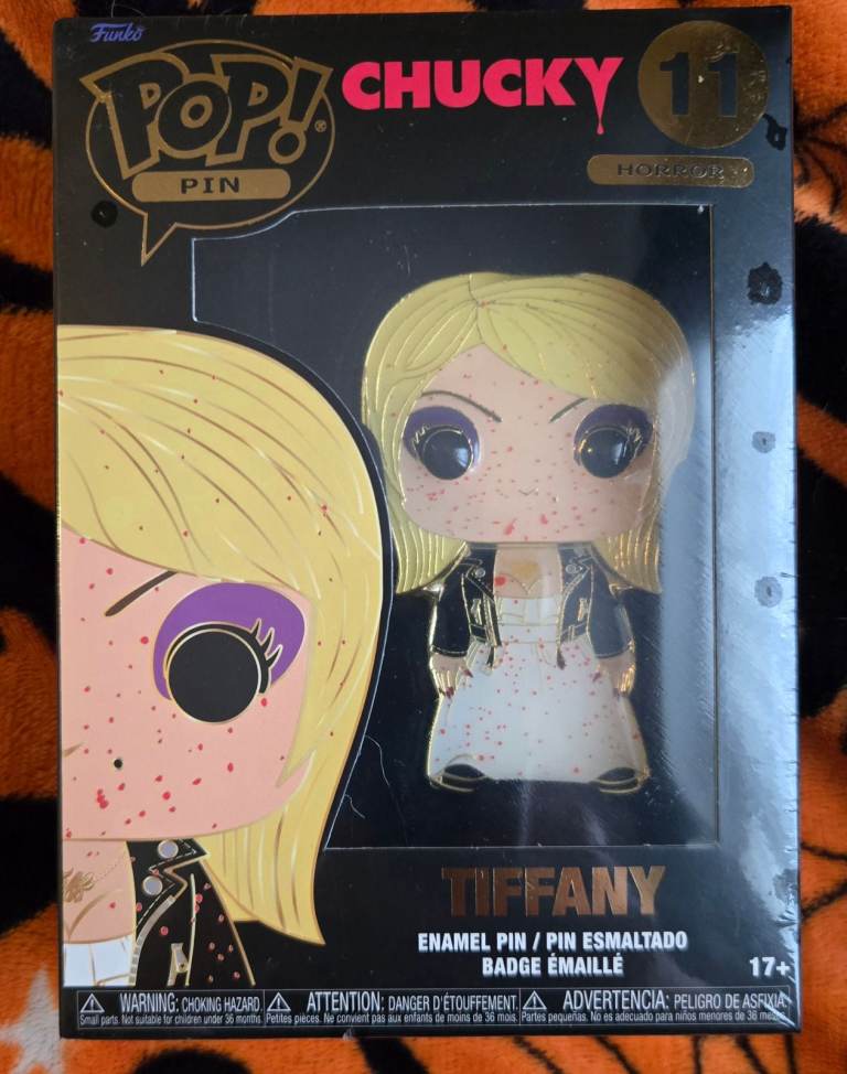 Tiffany Valentine funko pop pin 