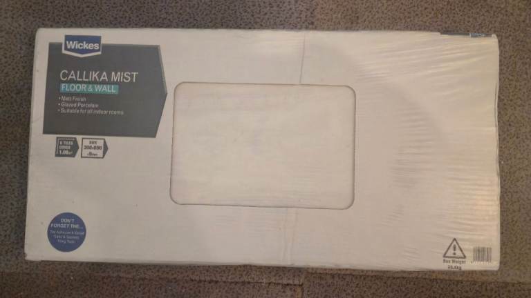 Floor/Wall Tile Callika Mist 600mm x 300mm 