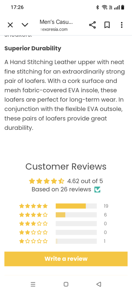 New gents loafers size 39 