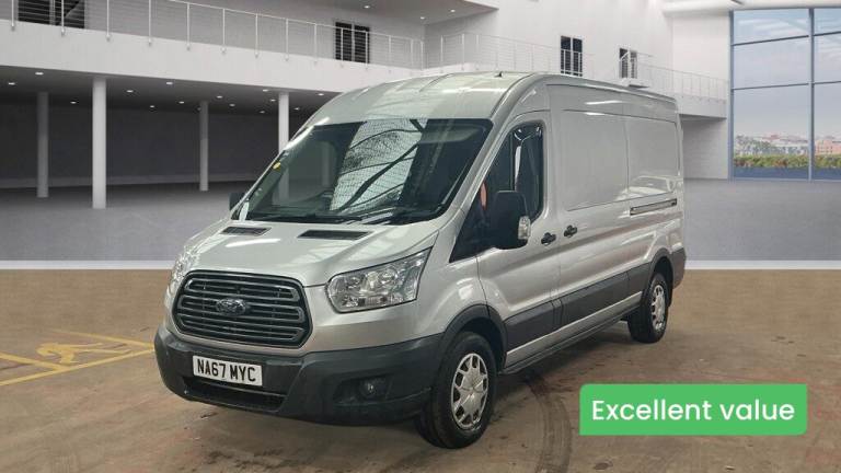 2017 Ford Transit LWB L3H2 Medium Roof 350 Sensors EURO 6 NO VAT Panel Van Diesel Manual
