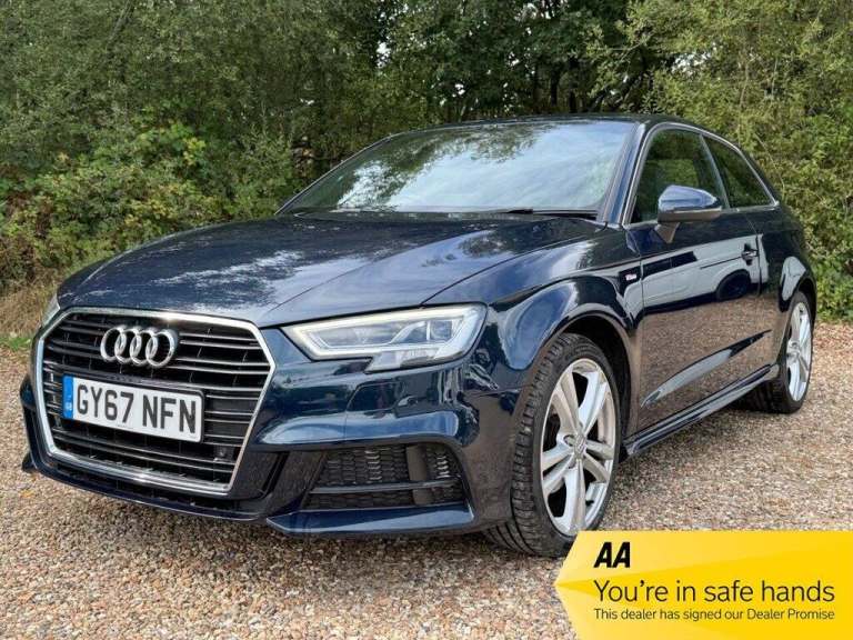 2017 Audi A3 1.5 TFSI CoD S line Hatchback 3dr Petrol S Tronic Euro 6 (s/s) (150 ps) Hatchback Pe...