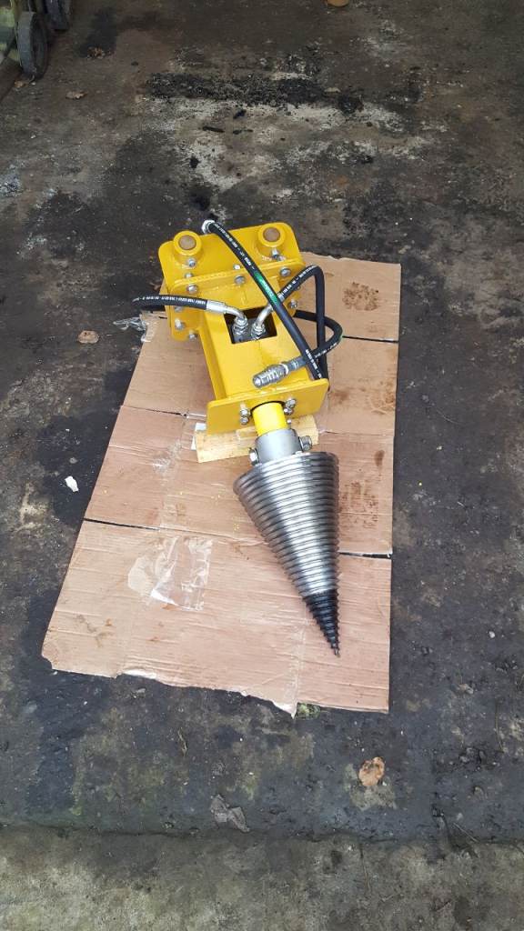 Digger cone log splitter Cat Case