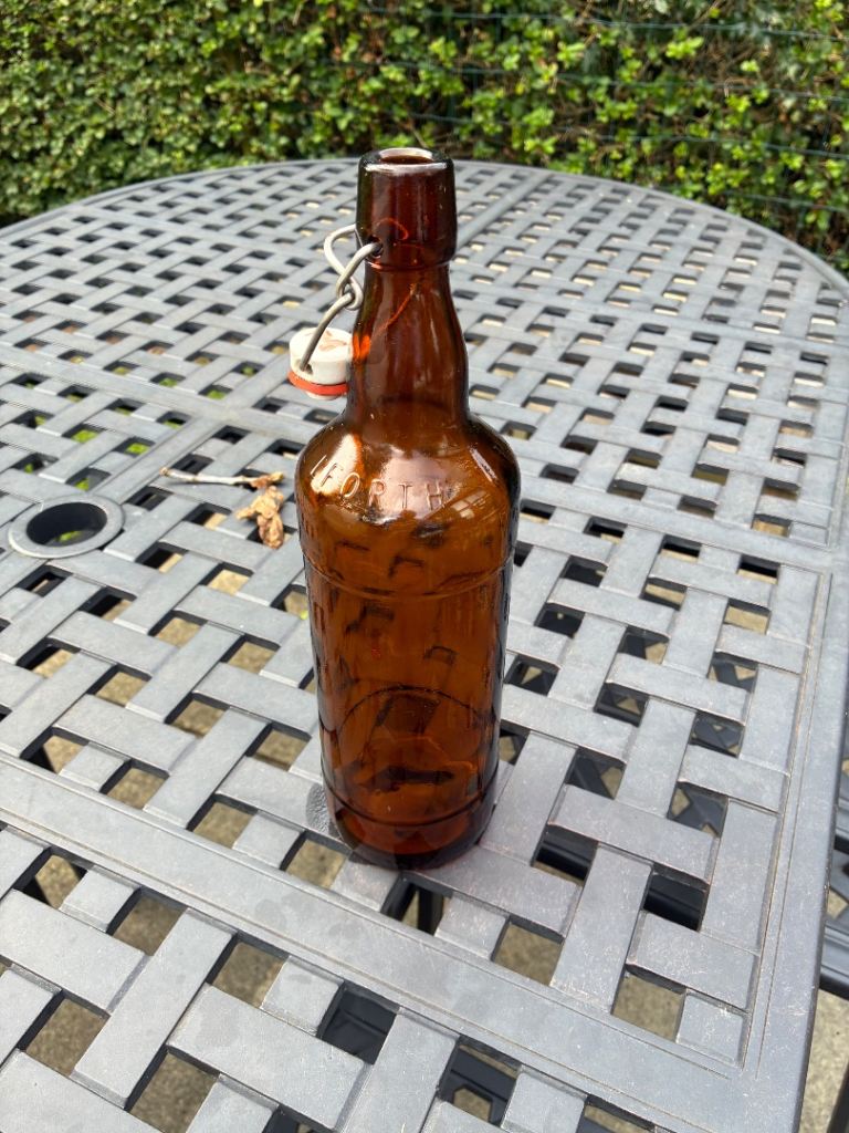 Swing top glass bottles