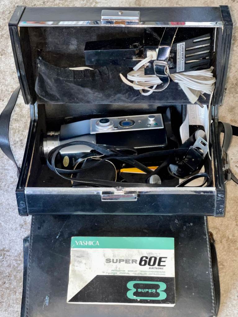 Yashica 60e Super 8 Film Camera + Case + Accessories WORKING *Postage Available* 