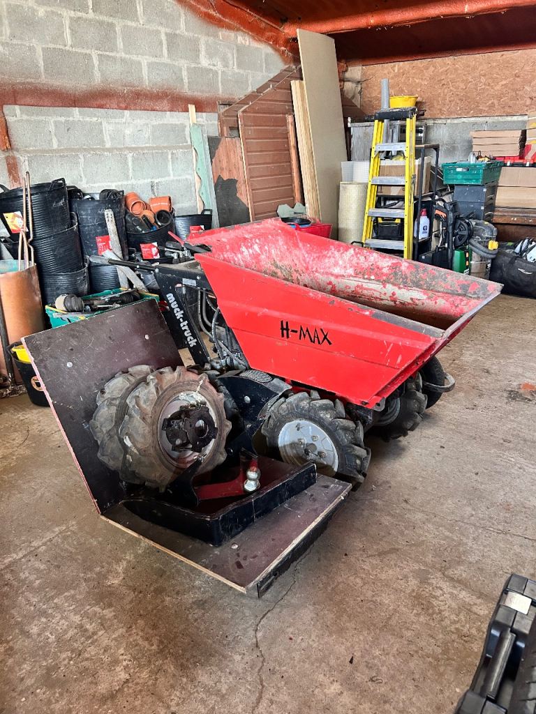 MuckTruck H Max Hydraulic Tip Power Barrow