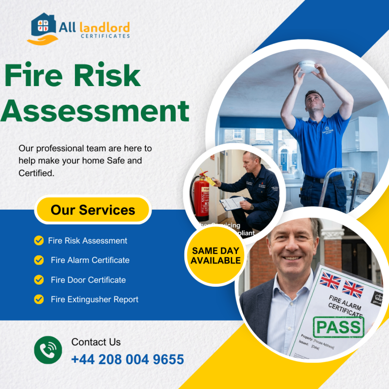 All Landlord Certificates Under One Roof - EICR, Gas, PAT, Fire Risk Assessment,EPC