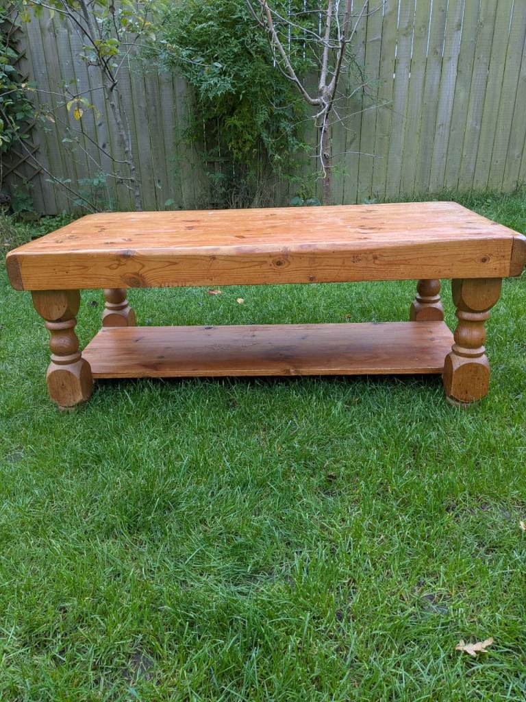 Solid Wooden Coffee Table 47 cm height 