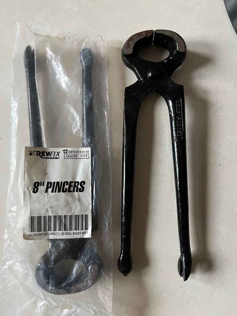 Screwfix nail pullers/cutters 2pk