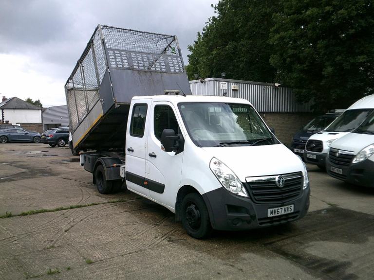 VAUXHALL MOVANO CREW TIPPER,2017,67 REG,ONLY 65k,YEARS MOT,CLEAN VAN