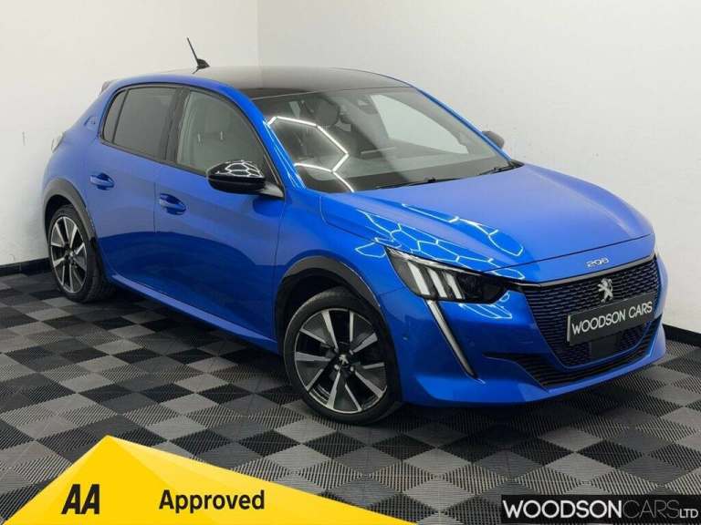 2020 Peugeot E-208 50kWh GT Hatchback 5dr Electric Auto (136 ps) Hatchback ELECTRIC Automatic