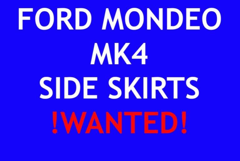 FORD MONDEO MK4 SIDE SKIRTS 07-14 