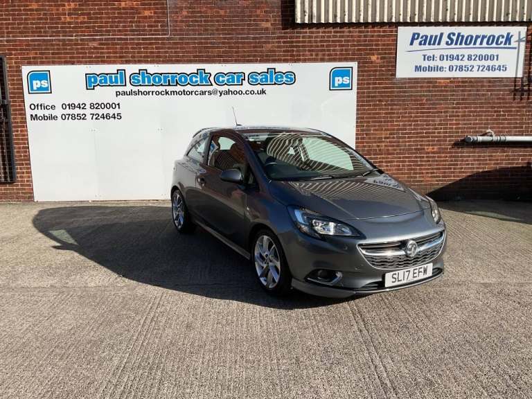 2017 Vauxhall Corsa 1.4 SRI VX-LINE ECOFLEX 3DR Manual Hatchback Petrol Manual