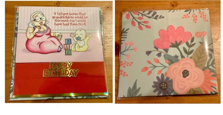 Birthday card humeious