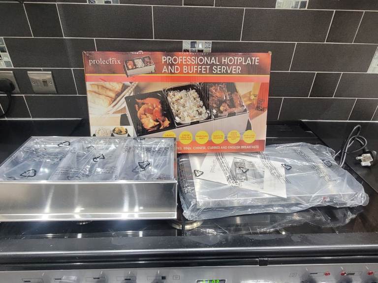 Prolectrix Professional Hotplate and Buffet Server - NEW