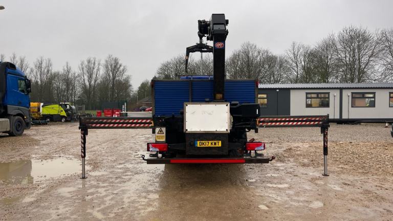 MAN/ ERF TGS 26-250 REAR MOUNTED HMF 1420 REMOTE CRANE 