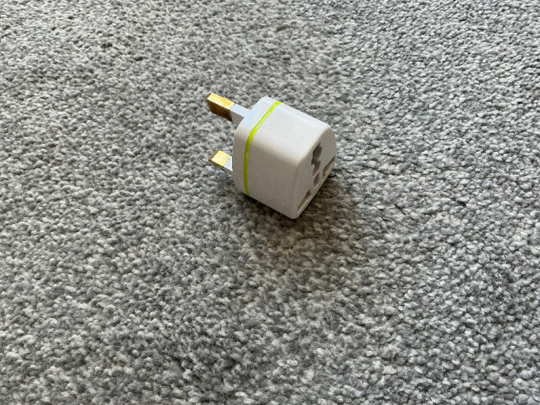 Universal Plug Adapter EU US UK AU CN To UK Type G Travel Socket Plug Converter.