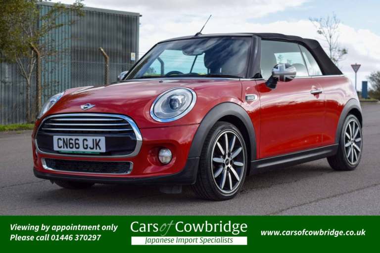 2016 MINI Convertible 1.5 Cooper Convertible 2dr Petrol Auto Euro 6 (s/s) (136 ps) Convertible Pe...
