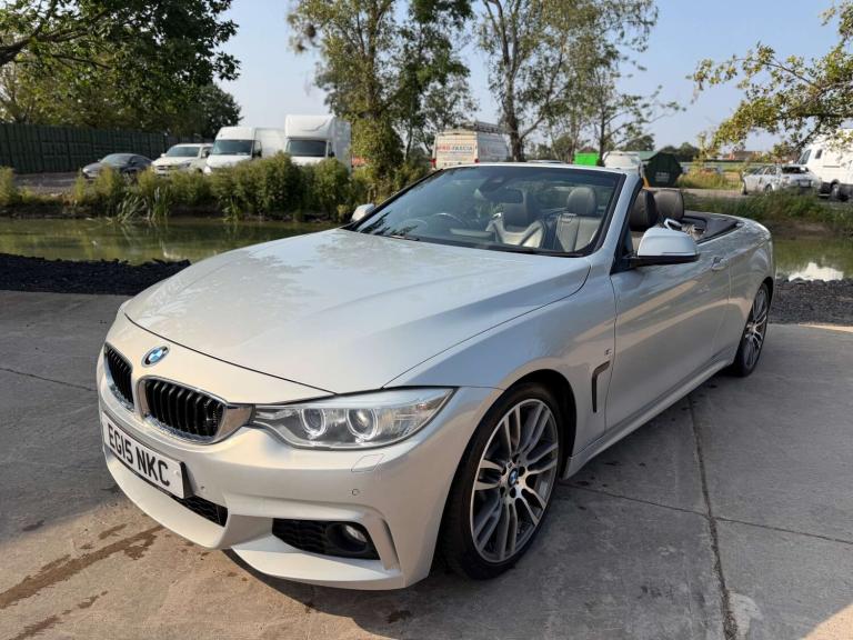 2015 BMW 4 Series 2.0 425d M Sport Auto 2dr Convertible Diesel Automatic
