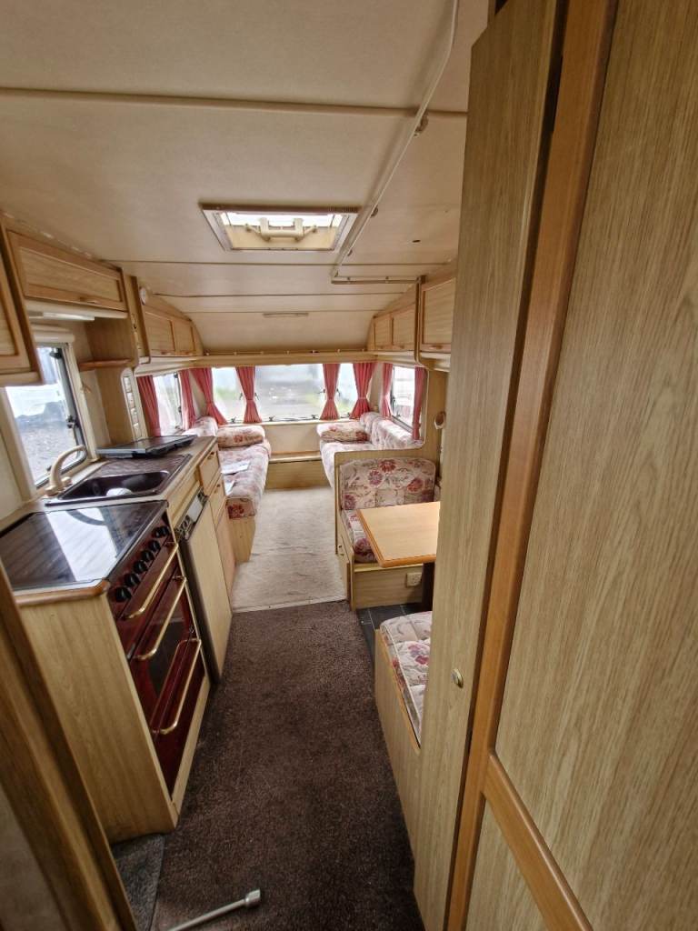 4 berth caravan with two awnings 