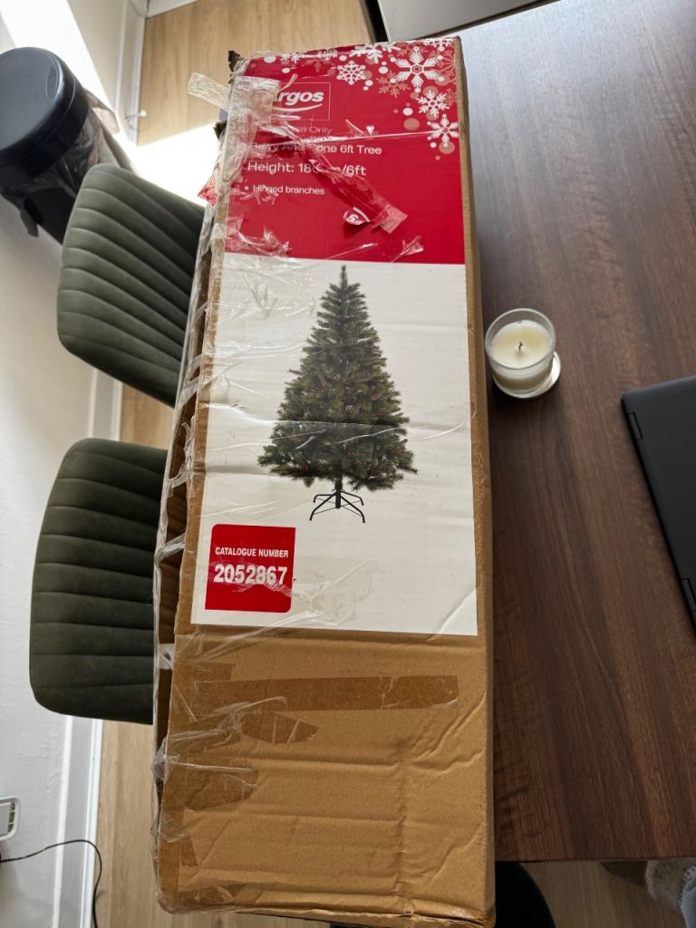 6ft Argos Artificial Christmas Tree