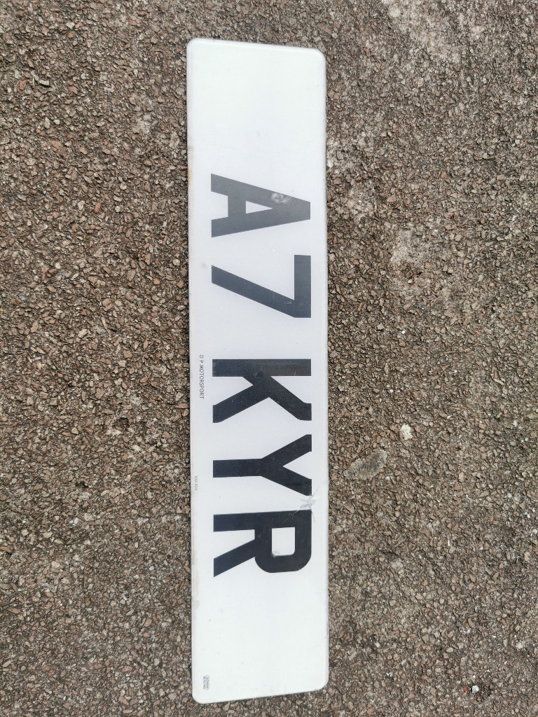 Private Registration Plate