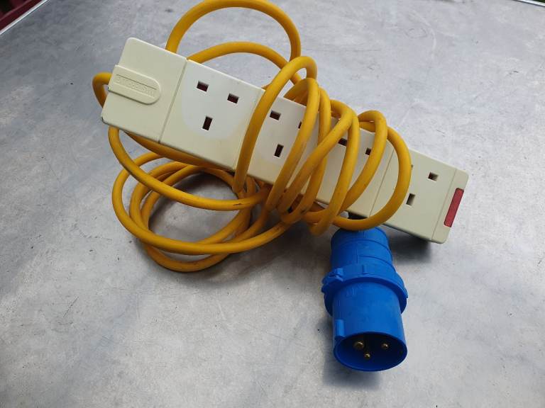 Camping extension lead 