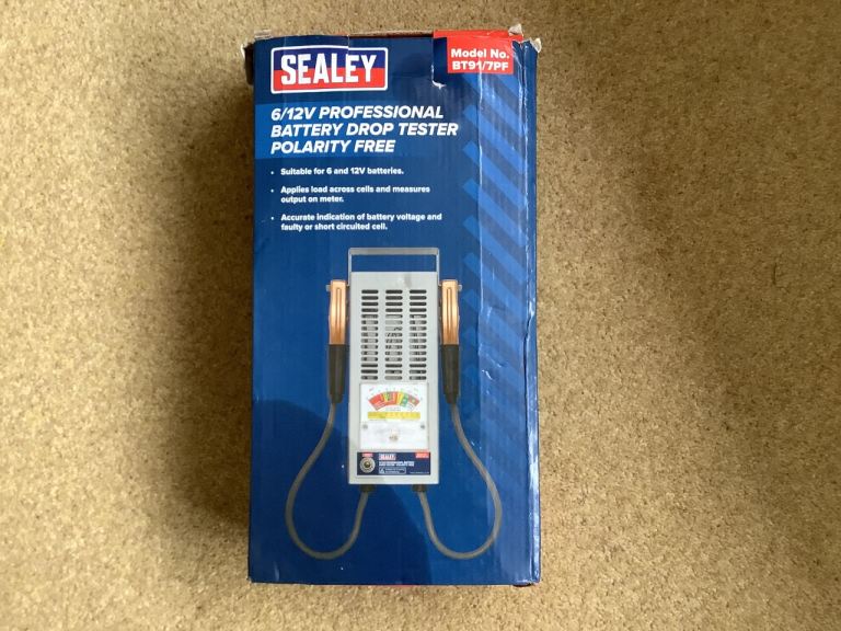 Sealey 6/12v Professional Drop Tester