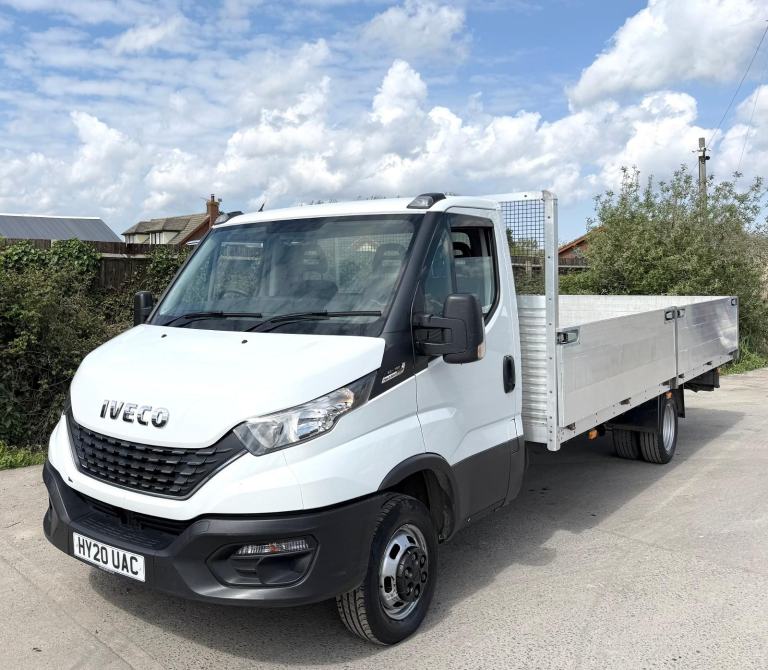 2020 IVECO DAILY 50-180 DROPSIDE IDEAL SCAFFOLDING 3 SEAT CAB 3.5 TON EURO 6