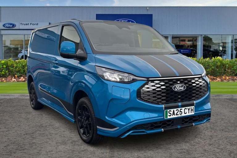 2025 Ford E-Transit 320 Sport AUTO L1 SWB RWD 160kW 65kWh Low Roof Automatic Panel Van Electric A...