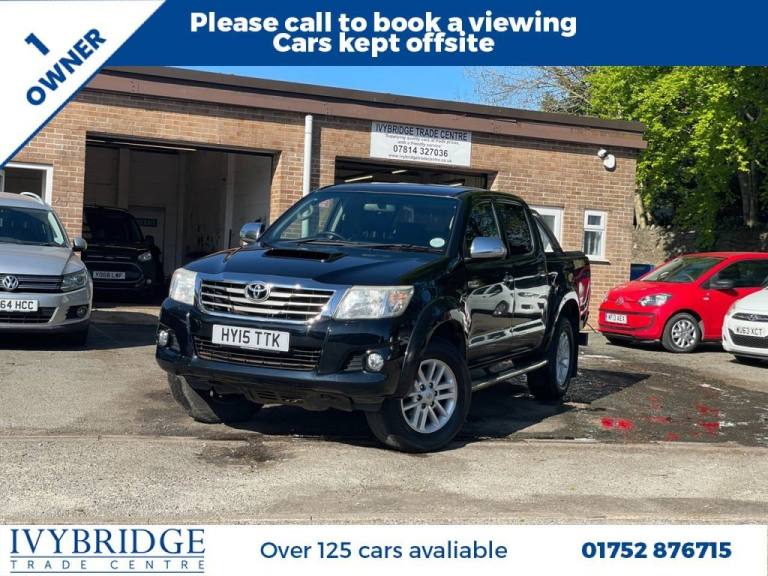 2015 15 TOYOTA HI-LUX 3.0 D-4D INVINCIBLE PICKUP DOUBLE CAB 4DR DIESEL MANUAL 4W