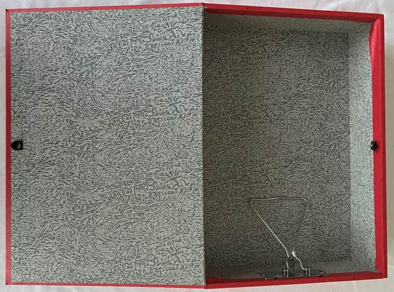 SILLY PRICE TO CLEAR- Foolscap Files - 3 Box Files: 1 red/2 black and 1 Lever Arch File: blue