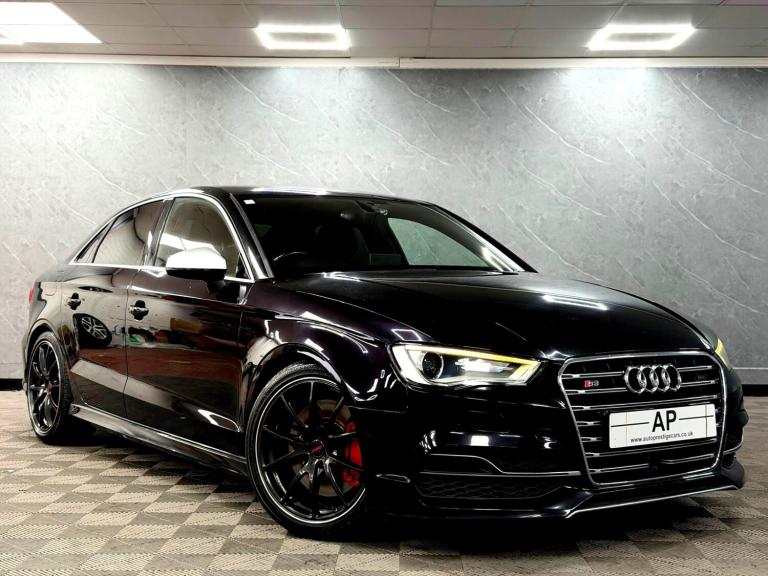 2014 AUDI S3 SALOON 2.0 TFSI S-TRONIC Quattro PANTHER BLACK | TOP SPEC