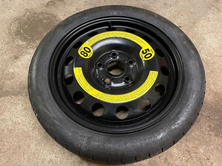 Space saver wheel and tyre. 5x112. 
