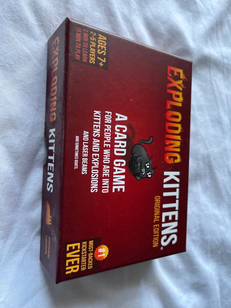 Exploding Kittens Card Game - Original Edition
