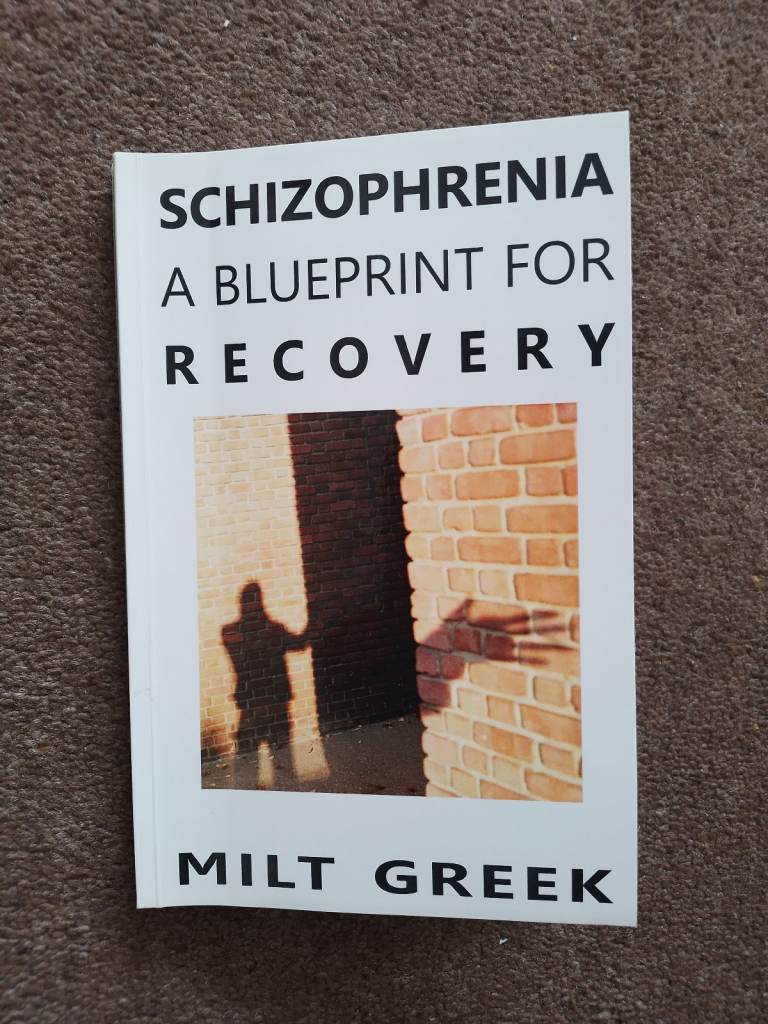 MENTAL HEALTH, SCHIZOPHRENIA - book 'A Blueprint for Recovery' - Author Milt Greek