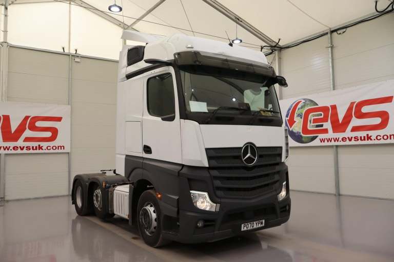 2020 (70 PLATE) Mercedes Benz Actros 2545 6x2 Euro 6 Tractor Units