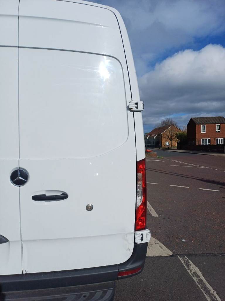 Mercedes rear van door