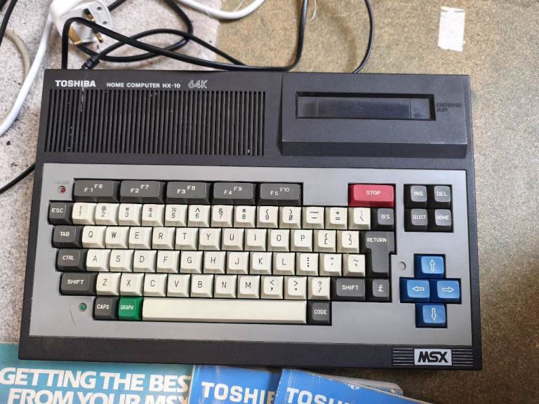 Toshiba HX-10 MSX Home Computer 64K